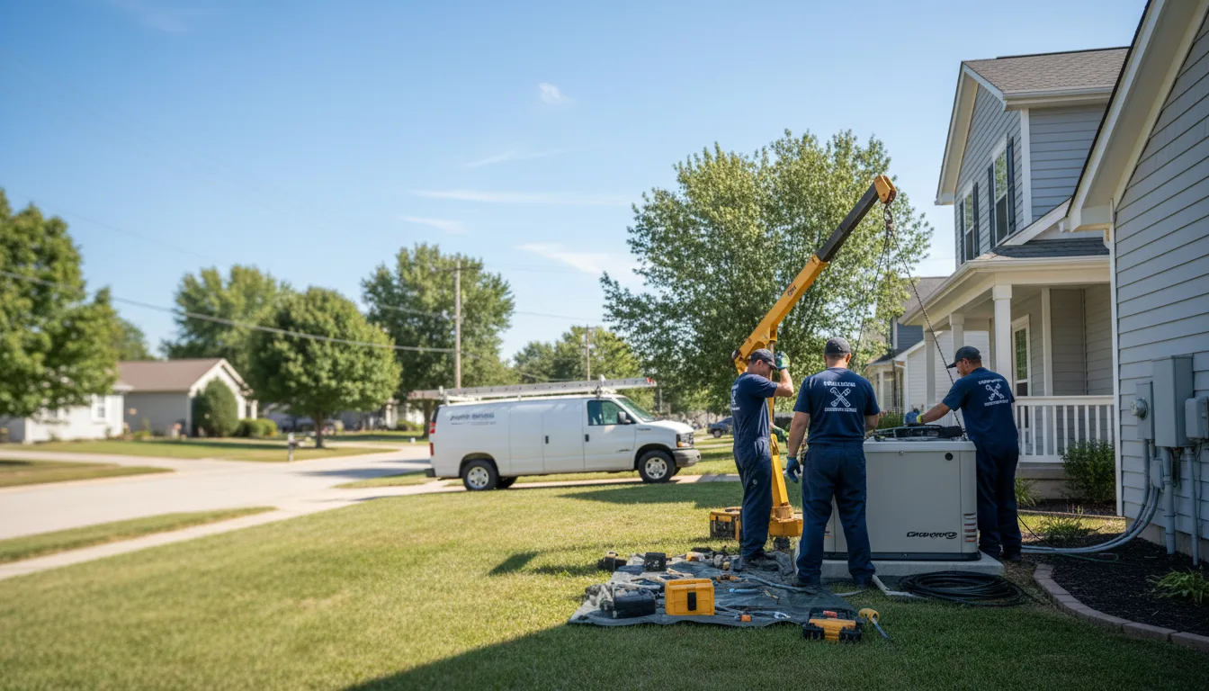 Generator Installation in Leonidas, MI near me